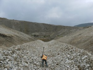 Vue du profil du canal