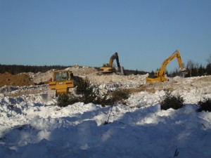 Préparation du terrain