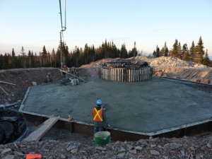 Finition du béton