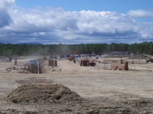 Travaux de terrassement