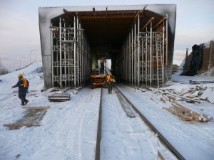 Le viaduc bétonné