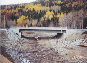 Pont terminé